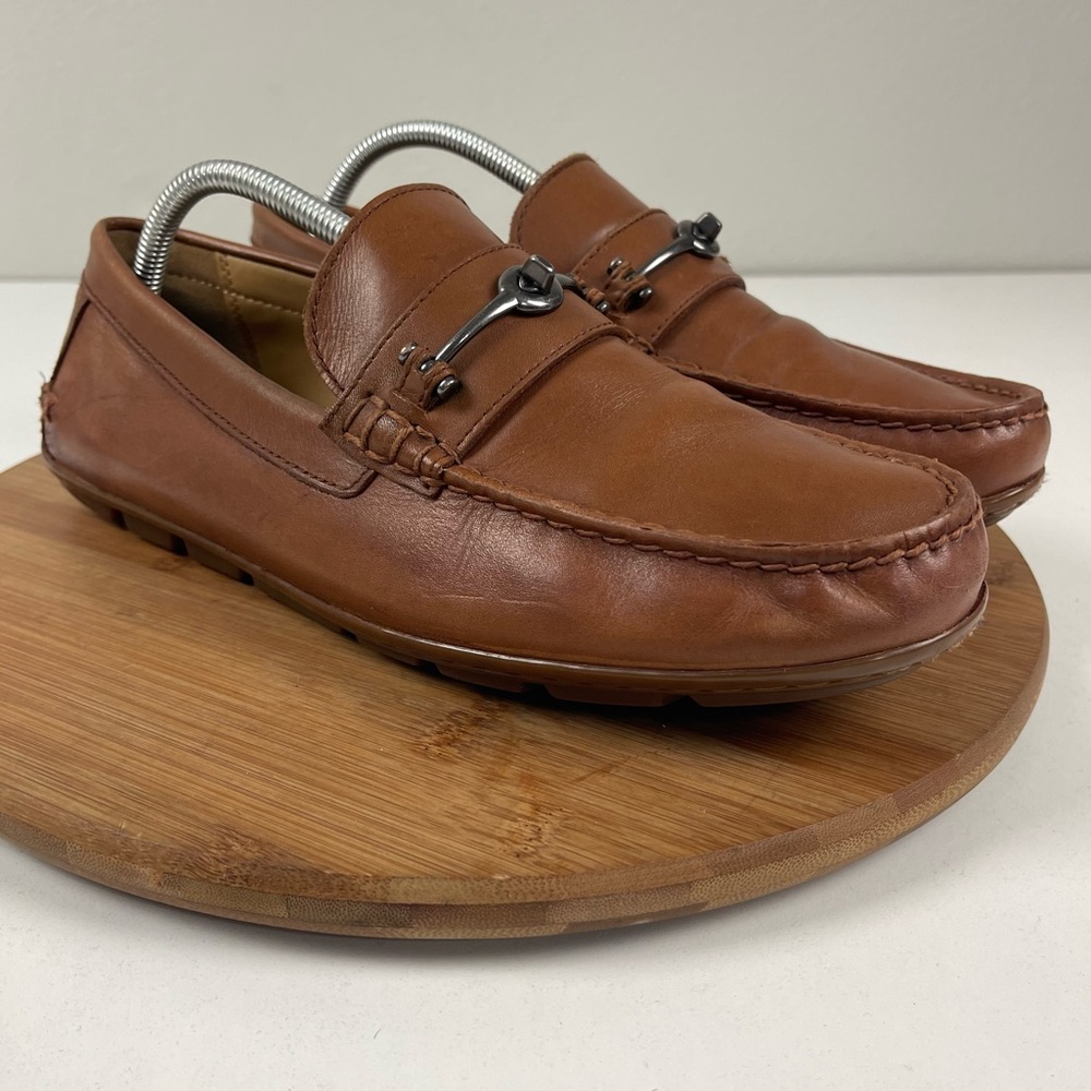 Coach Brown Leather Loafers